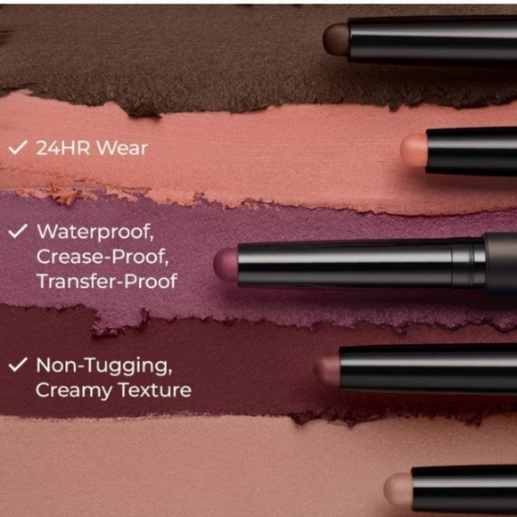 🌺Laura Mercier Kiss From A Rose Pearl Caviar Eyeshadow Stick Cream Eyesh - Picture 5 of 10